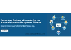 Streamline Your Operations with Apekssolutions' Powerful Operation Management System